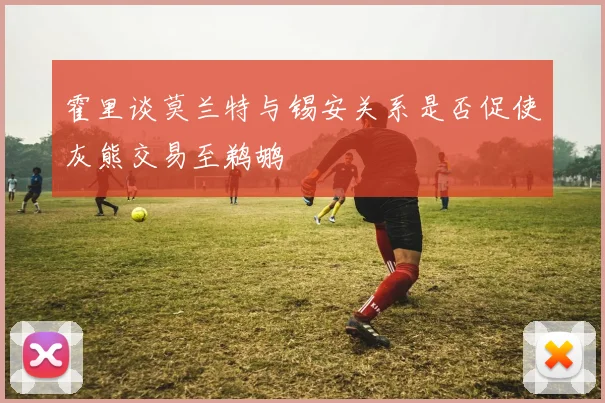 霍里谈莫兰特与锡安关系是否促使灰熊交易至鹈鹕